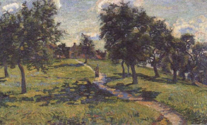 Armand guillaumin Landscape in Normandy china oil painting image